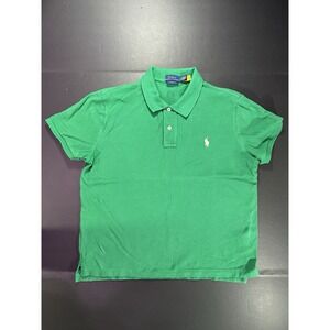 Ralph Lauren Polo Shirt Youth Size Large Green